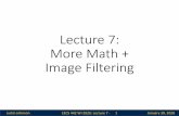 Lecture 7: More Math + Image Filtering€¦ · Justin Johnson EECS 442 WI 2020: Lecture 7 - January 30, 2020. Justin Johnson EECS 442 WI 2020: Lecture 7 - January 30, 2020. Justin