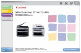Mac Scanner Driver Guidegdlp01.c-wss.com/gds/8/0300023628/01/MF4300_D400_Mac... · 2016-04-07 · Mac Scanner Driver Guide MF4300/D400 Series Displays the previous or next page. Returns
