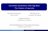 Economic predictions with big data: The illusion of sparsity · 2018-07-04 · Economic predictions with big data: The illusion of sparsity Giannone, Lenza, Primiceri The illusion