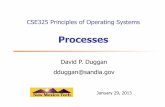 Processes - New Mexico Institute of Mining and Technologycs325/spring2013/Lec05-Processes.pdf · Cooperating Processes 6. Inter-process Communication . Process Concept ! Early systems