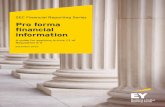 Pro forma financial information - EY Japan · Pro forma financial information | 1 . 1 Overview We are pleased to present this update of our publication, Pro forma financial information