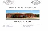 2011 September Newsletter - iiNet · NEWSLETTER SEPTEMBER 2011 LANCELIN ANGLING & AQUATIC CLUB LANCELIN VOLUNTEER MARINE & RESCUE GROUP PO BOX 61, LANCELIN WA 6044 Radio Base Call