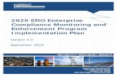 2020 ERO Enterprise Compliance Monitoring and Enforcement ... Assurance Initiative/2020 ERO CMEP...compliance, and security risk to systems monitor and control the BES. Based on the