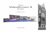 The VideoScreen 4 - Landru Design• Includes a “Coverage Zone” feature to aid you in the sizing and placing of screens for your projects. • NEW to version 4.411, projector and