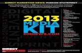 Direct Marketing News THE - DMNews.commedia.dmnews.com/documents/43/2013mk_11613_10501.pdf · Social media marketing ... marketing SoLoMo Customer loyalty — ... Use our e-prints