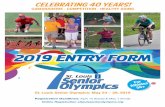 2019 ENTRY FORM - St. Louis JCC … · St. Louis Senior Olympics is not responsible for delays involving the United States Postal Service. Send or deliver entry forms to: Jewish Community