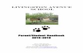Livingston Avenue School · Livingston Avenue School !! Parent/Student Handbook 2015-2016 Phone: 908-709-6248 Absence Line: 908-956-6280 Fax: 908-709-6748 District Web Page: