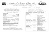 Sacred Heart Church - d2y1pz2y630308.cloudfront.net · 12/3/2017  · WELCOME TO OUR SACRED HEART CHURCH! To all who celebrate with us, whether longtime residents or newly arrived