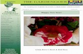 The GARDENGOER - LSU AgCenter/media/system/d/c/b/9... · THE GARDENGOER ST. TAMMANY PARISH MASTER GARDENERS’ ASSOCIATION VOLUME 20 Issue 1 January 2017 Happy New Year! 1 President’s