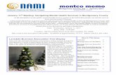 montco memo - NAMI Montgomery County PA€¦ · montco memo Montgomery County, PA January 2017 Volume XXXVI Issue 5 Lansdale Business Association Tree Display This year the Lansdale