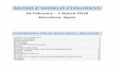 MOBILE WORLD CONGRESS - Valonia en España€¦ · The ICT platform for Wallonia. Located at the heart of the ecosystem of initiatives and ICT stakeholders in Wallonia, Digital Wallonia