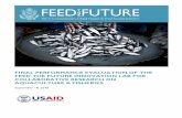 FINAL PERFORMANCE EVALUATION OF THE FEED THE …The Feed the Future Innovation Lab for Collaborative Research on Aquaculture and Fisheries (AquaFish IL) is funded by the United States