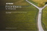 Frontiers in Finance - KPMG · The articles in this issue of Frontiers in Finance reflect many of the key themes we have come to recognize: the constant struggle with disruption and