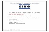 SIRE DISCUSSION PAPER - COnnecting REpositories(Cohen et al., 2000; Cohen and Holder-Webb, 2006). Entrepreneurs, on the other hand, are product specialists, perhaps even technology