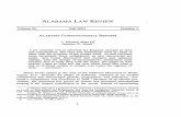 Volume Fa11 I - University of Alabama School of Law 53/Issue 1... · 2009-03-09 · Volume 53 Fa11 2001 Number 1 J. Michael Allen III* Jamison W. Hinds" I am certainly not an advocate