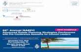 th Annual NAEPC NEW SCHEDULE Tuesday, November 6, 2018 – … › assets › national › files › 55th Annual NAEPC A… · Leslie Kiefer Amann, JD, AEP®, TO Sentinel Trust Company