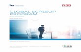 GLOBAL SCALEUP PROGRAM - docs.ie.edu · The Global Scaleup Program (GSP), designed for busy executives in a convenient modular and blended format over 8 weeks, empowers you with concise