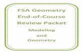 FSA Geometry End-of-Course Review Packetteachers.dadeschools.net/spantoja/MAFS Geo EOC... · FSA Geometry EOC Review Modeling with Geometry – Student Packet 2016-2017 6 8. A candle