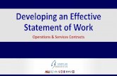 Developing an Effective Statement of Work › wp-content › uploads › 2020 › 02 › Develop... · 2020-04-02 · Major Overhaul for a Power Plant (Minimum Qualifications) •Minimum
