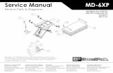 Service Manual MD-6XP - BendPak · service manual md-6xp service parts & diagrams ... dwg. no. rev a size title: name date checked drawn y 1645 lemonwood dr. santa paula, ca 93060