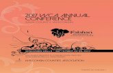 2017 WCA Annual Conference - Constant Contactfiles.constantcontact.com/77ea05ac001/80496473-6e19-4016-81e1-… · 1:00 p.m. Conference Concludes)(*'$%& 9-26-17 The Kalahari Resort
