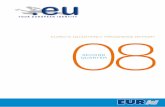 08UaRtERly pRogREss REpoRt - EURid · updates on Eurid, on registry-registrar relations and on technical developments were given on the occasion of the CENtr administrative workshop