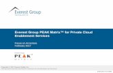 Everest Group PEAK Matrix™ for Private Cloud Enablement ... · services PEAK Matrix. Each service provider profile gives a comprehensive picture of their private cloud enablement