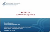 HITECH - National Rural Health Resource Center HITECH (DB).pdfHITECH: Catalyst for Transformation HITECH Act Pre 2009 2010 2014 A system plagued by inefficiencies Paper records EHR