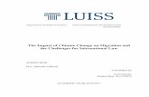 The Impact of Climate Change on Migration and the ...tesi.luiss.it/19894/1/076652_ZELALIC_IVANA.pdf(biodiversity, food and water shortages, relative and absolute poverty, health, conflict,