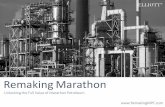 Remaking Marathon remaking marathon. unlocking the full value of marathon petroleum. ... or warranty