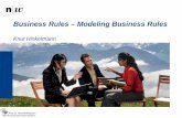 EA 12-2 Modeling Business Rules - Hinkelmannknut.hinkelmann.ch/lectures/EA2014/EA_12-2... · restaurants of Cora Group Enterprise Architecture - Modelling Business Rules Cora restaurant
