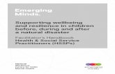 Supporting wellbeing and resilience in children before ... · resilience and coping and decrease long-term adverse reactions in children (aged 0-12 years) following a natural disaster