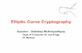 Elliptic Curve Cryptographycse.iitkgp.ac.in/~debdeep/pres/TI/ecc.pdf · • Elliptic curve cryptography [ECC] is a public-key cryptosystem just like RSA, Rabin, and El Gamal. •