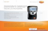 Temperature measuring instrument (1-channel) · The testo 925 is a 1-channel temperature measuring instrument which is particularly suitable for applications in the HVAC field. The