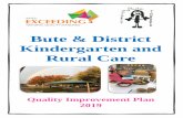 Bute & District Kindergarten and Rural Care Bute & District Kindergarten and Rural Care Quality Improvement
