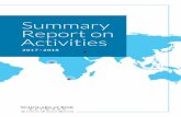 Summary Report on Activities - Scholars at Risk...The higher education community is responding. Our global network is now 507 universities, ... “Academic freedom should be allowed
