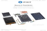 Nexus 9 Teardown - Amazon Web Services...Shameless plug: iFixit has an Android app for all your repair and teardown needs. Nexus 9 Teardown ガイド ID: 31425 -下書き： 2016-09-14