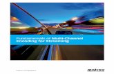 Fundamentals of Multi-Channel Encoding for Streaming · 2018-12-20 · 2 Fundamentals of Multi-Channel Encoding for Streaming—Matrox Technical Guide This guide provides a simple