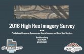 2016 High Res Imagery Survey - Federal Geographic Data ... · Utah’s Licensed Imagery: Statewide 6” RGB 2013, 2014, 2015 2016 Purchases: - Salt Lake Block (‘16) - Torrey Block