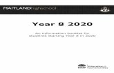 Year 8 2020 - maitland-h.schools.nsw.gov.au · Additionally, the NSW Education Standards Authority (NESA) requires students to study general experiencecourses in Visual Arts, Music,