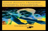 Saint Anne’s Hospital Pediatric Handbook Booklet-final.pdf · Saint Anne’s Hospital Pediatric Handbook For Families and Our Pediatric Inpatients. Interpreter Services ... including