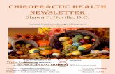 Chiropractic Health Newsletter · 2016-12-02 · Bone broth is simply st ock that is cooked for a much longer period of time tas long as 24-48 hours. Bone broth is rich in vitamins,