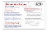 Houston Astronomical Society GuideStar...The Houston Astronomical Society is a non-profit corporation organized ... flicts with student testing. GuideStar, Page Observations... of