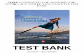 TEST BANK - NursingTB€¦ · seeleys essentials of anatomy and physiology 10th edition vanputte test bank. nursingtb.com seeleys essentials of anatomy and physiology 10th edition