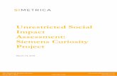 Unrestricted Social Impact Assessment: Siemens Curiosity Projectf... · 2020-05-14 · Curiosity Project are estimated through data on increased earnings associated with an engineering