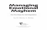 Managing Emotional Mayhem - Feeling Buddies · Managing Emotional Mayhem. for parents and educa-tors because I am ready to do things differently. Since you picked up this book, you’re