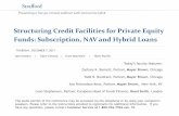 Structuring Credit Facilities for Private Equity Funds ...media.straffordpub.com/products/structuring-credit... ·  · 12/7/2017 Structuring Credit Facilities for Private Equity