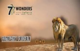 new 7- wonders company profile - 7 Wonders Safaris · Seven Wonders Safaris is small enough to care and provide you with personalized service but big enough to offer you reasonable