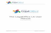 LEGALOffice LOLA User Manuallegalofficeupdates.blob.core.windows.net/updates/LOLA/EW/help/us… · Version 2.6.3.8 – 10 June 2014 LegalOffice LA User Manual 8 Cases Conflict of