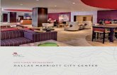 DALLAS MARRIOTT CITY CENTER...Dallas Marriott City Center. The way we convene, engage, and get inspired has changed, and we are transforming the meeting experience with modern technologies